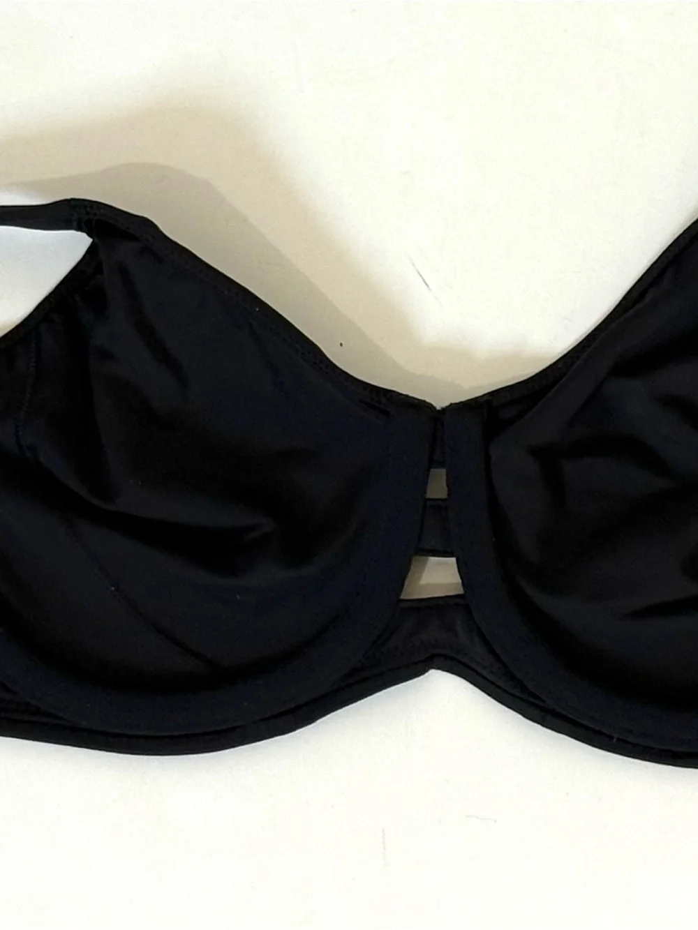 Spanx Low Profile minimizer Bra Black Underwire Size 32DD NEW - Picture 6 of 8